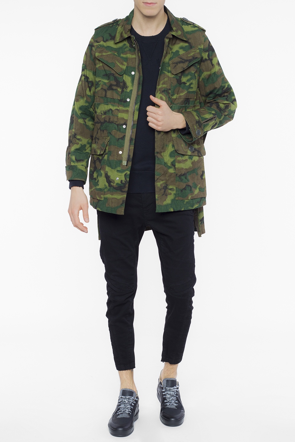 Green Camo military jacket Mihara Yasuhiro - Vitkac Canada